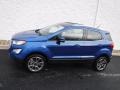 2019 Lightning Blue Metallic Ford EcoSport Titanium 4WD  photo #2