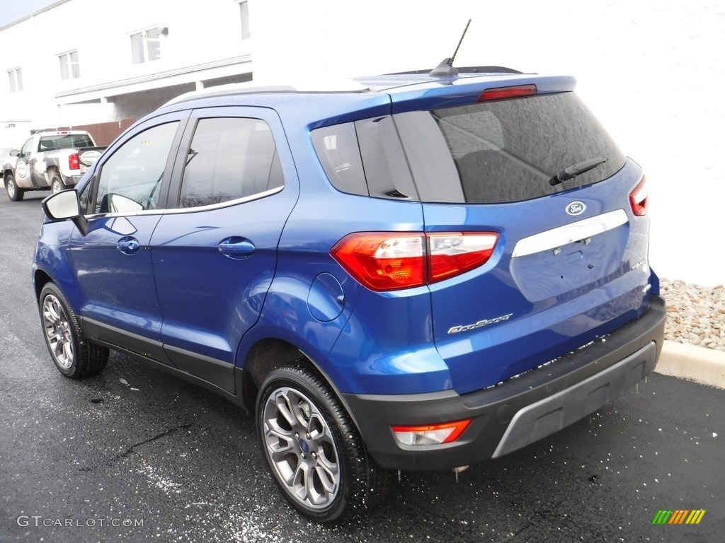 2019 Lightning Blue Metallic Ford EcoSport Titanium 4WD 136054886 Photo 10