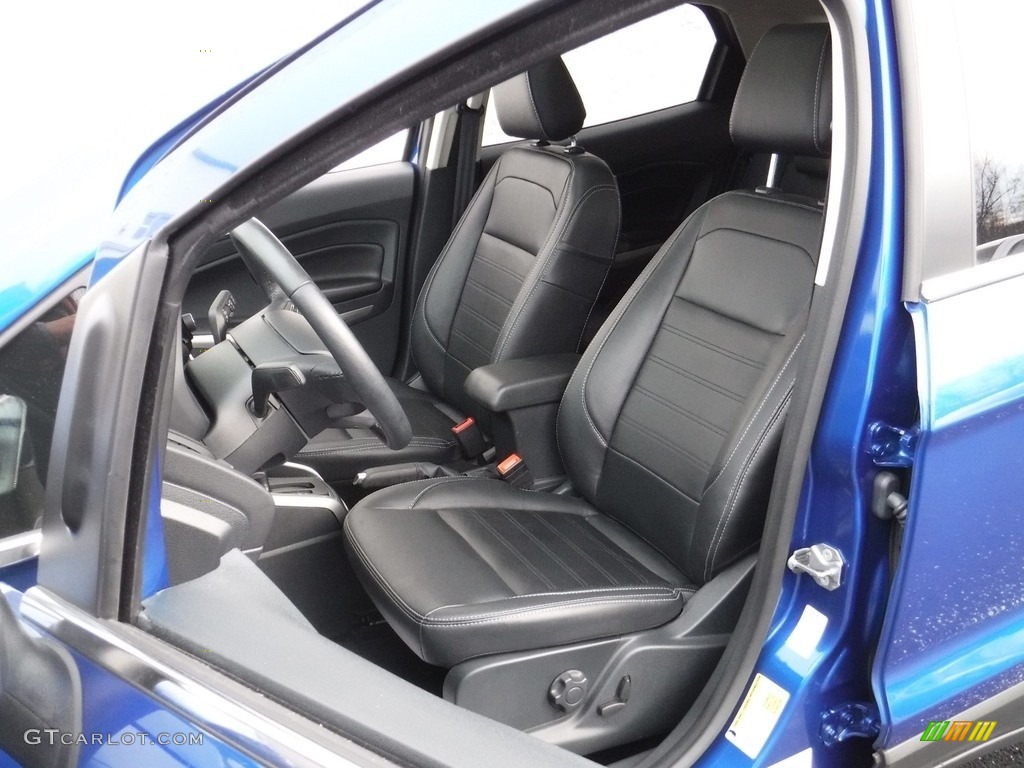Ebony Black Interior 2019 Ford EcoSport Titanium 4WD Photo #136055356
