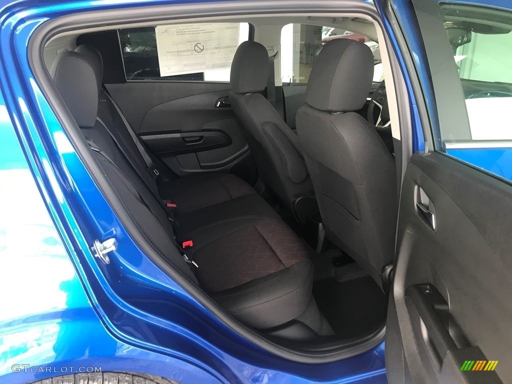 Jet Black Interior 2020 Chevrolet Sonic LT Hatchback Photo #136055670