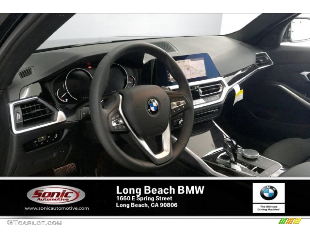 2020 3 Series 330i Sedan - Jet Black / Black photo #4