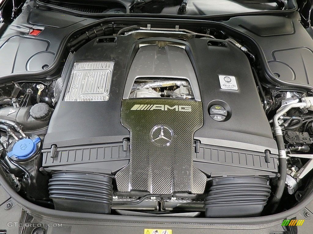2019 Mercedes-Benz S AMG 63 4Matic Sedan 4.0 Liter biturbo DOHC 32-Valve VVT V8 Engine Photo #136055802