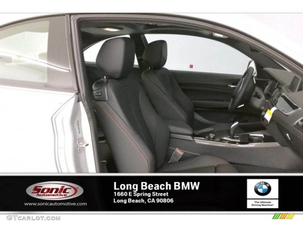 2020 2 Series 230i Coupe - Glacier Silver Metallic / Black photo #7