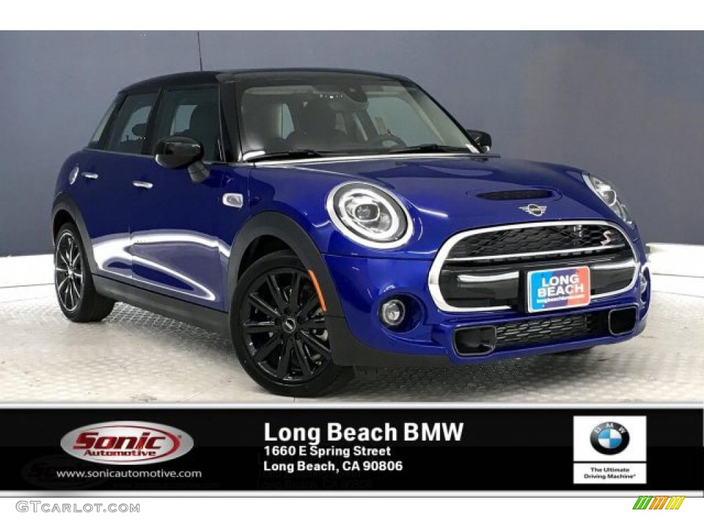 2020 Hardtop Cooper S 4 Door - Starlight Blue Metallic / Carbon Black photo #1