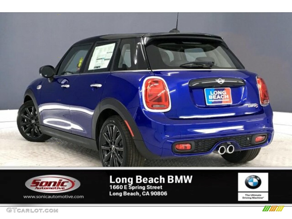 2020 Hardtop Cooper S 4 Door - Starlight Blue Metallic / Carbon Black photo #2