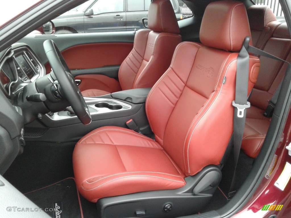 Demonic Red/Black Interior 2019 Dodge Challenger SRT Hellcat Redeye Widebody Photo #136058922