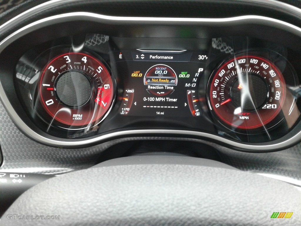 2019 Dodge Challenger SRT Hellcat Redeye Widebody Gauges Photo #136059144