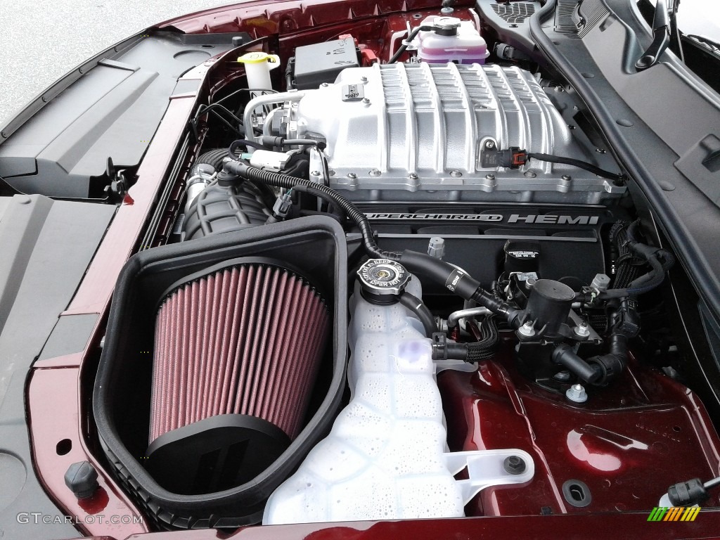 2019 Dodge Challenger SRT Hellcat Redeye Widebody 6.2 Liter Supercharged HEMI OHV 16-Valve VVT V8 Engine Photo #136059651