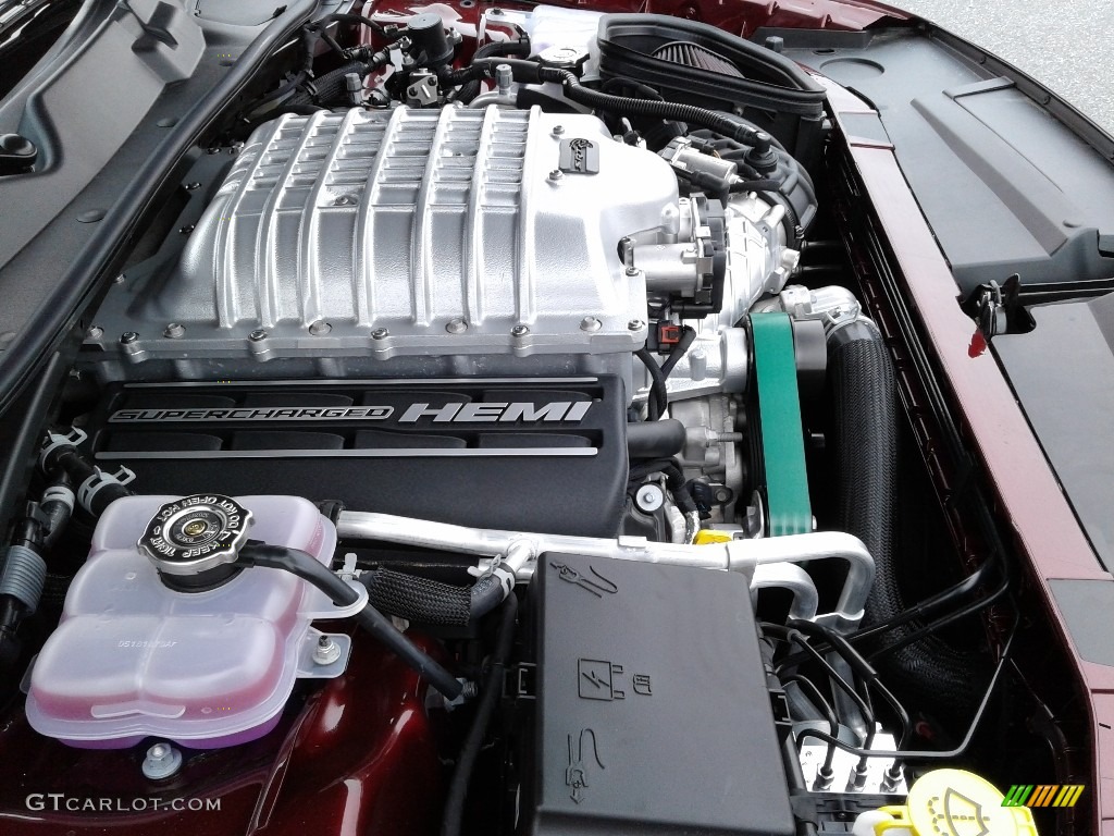 2019 Dodge Challenger SRT Hellcat Redeye Widebody 6.2 Liter Supercharged HEMI OHV 16-Valve VVT V8 Engine Photo #136059717