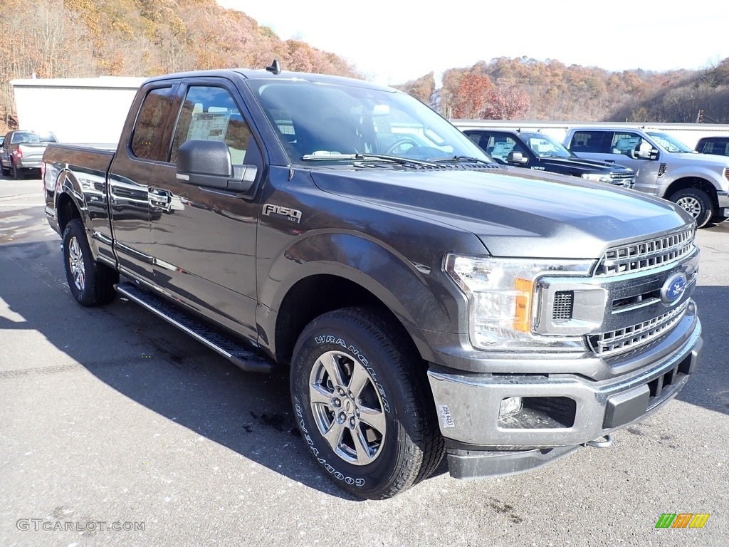 Magnetic 2019 Ford F150 XLT SuperCab 4x4 Exterior Photo #136064319
