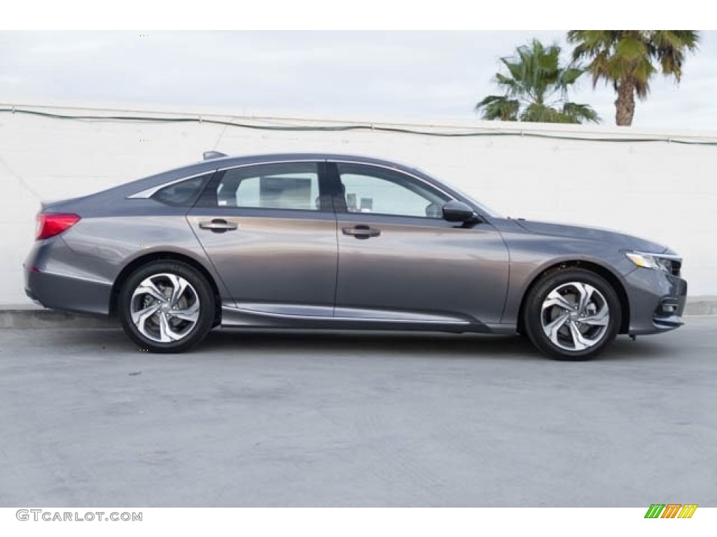 2020 Accord EX-L Sedan - Modern Steel Metallic / Black photo #5