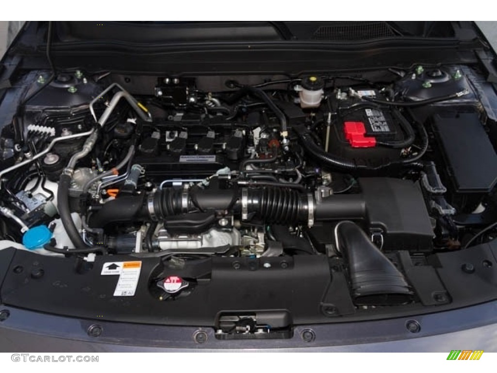 2020 Accord EX-L Sedan - Modern Steel Metallic / Black photo #10