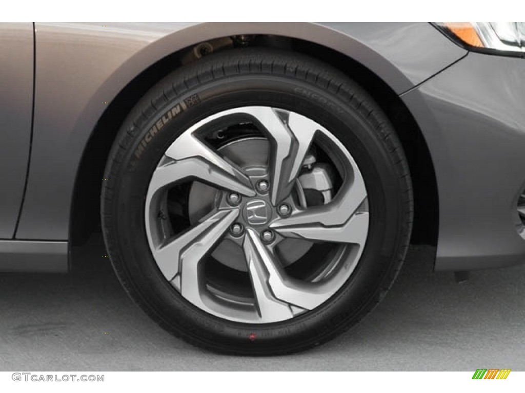 2020 Accord EX-L Sedan - Modern Steel Metallic / Black photo #12