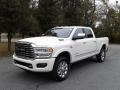 2019 Pearl White Ram 2500 Limited Crew Cab 4x4  photo #2