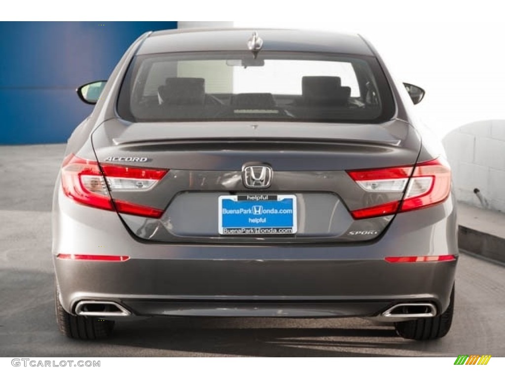 2020 Accord Sport Sedan - Modern Steel Metallic / Black photo #6