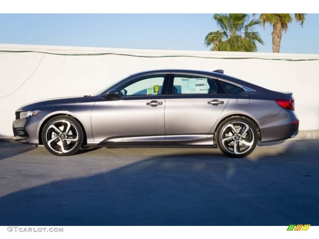2020 Accord Sport Sedan - Modern Steel Metallic / Black photo #9