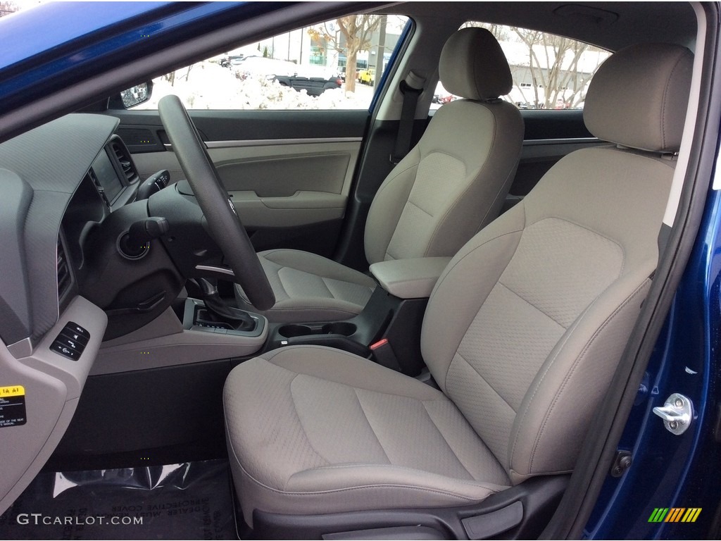 2019 Elantra SEL - Lakeside Blue / Gray photo #2