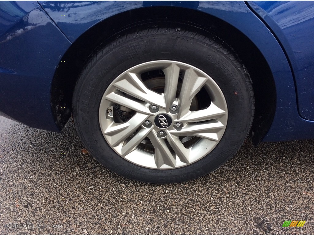 2019 Elantra SEL - Lakeside Blue / Gray photo #12