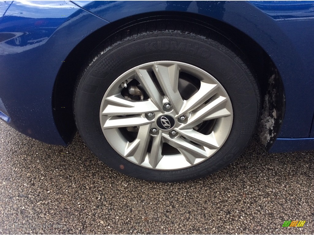 2019 Elantra SEL - Lakeside Blue / Gray photo #14