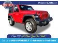 2020 Firecracker Red Jeep Wrangler Sport 4x4  photo #1