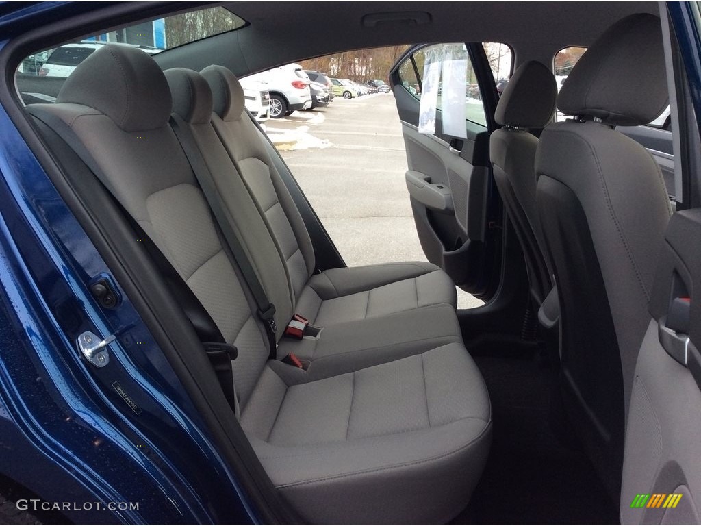 2019 Elantra SEL - Lakeside Blue / Gray photo #24