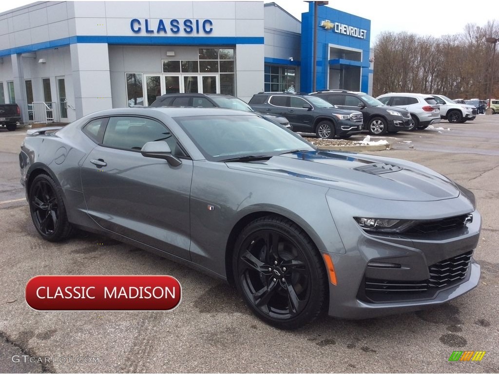 2020 Camaro SS Coupe - Satin Steel Metallic / Jet Black photo #1