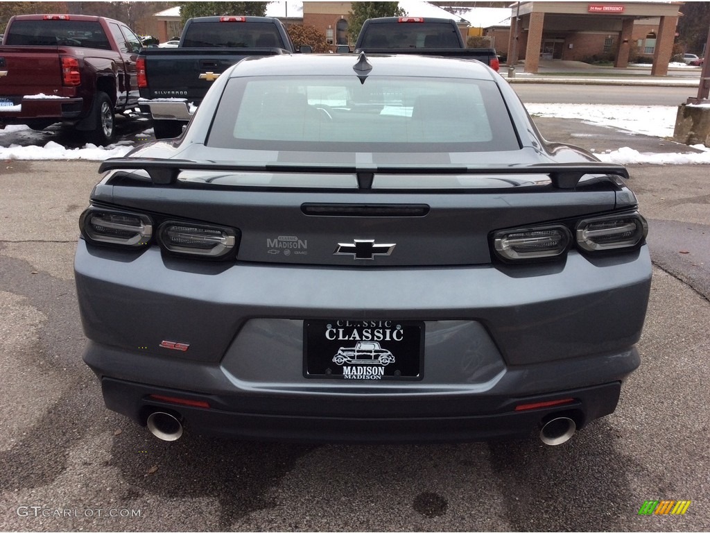 2020 Camaro SS Coupe - Satin Steel Metallic / Jet Black photo #8