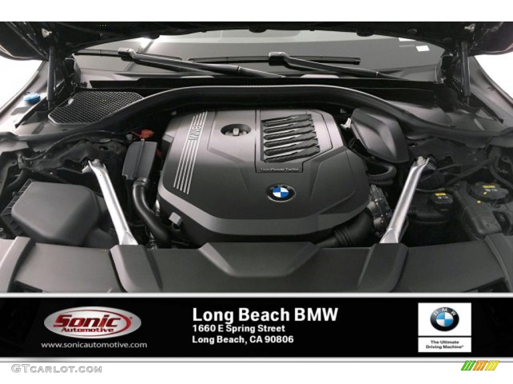 2020 7 Series 740i Sedan - Black Sapphire Metallic / Black photo #8