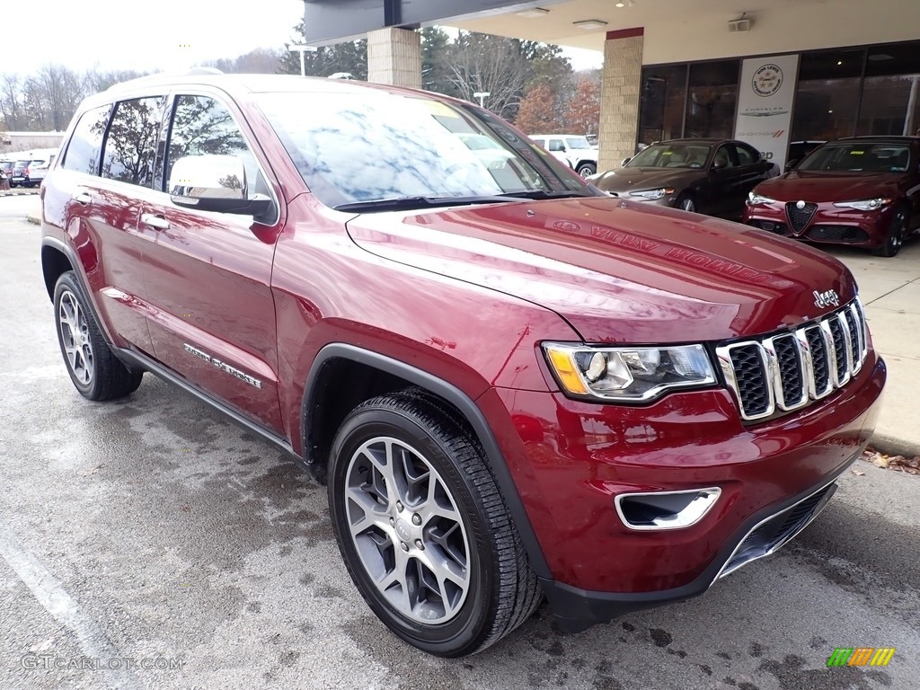 Velvet Red Pearl 2019 Jeep Grand Cherokee Limited 4x4 Exterior Photo #136076034