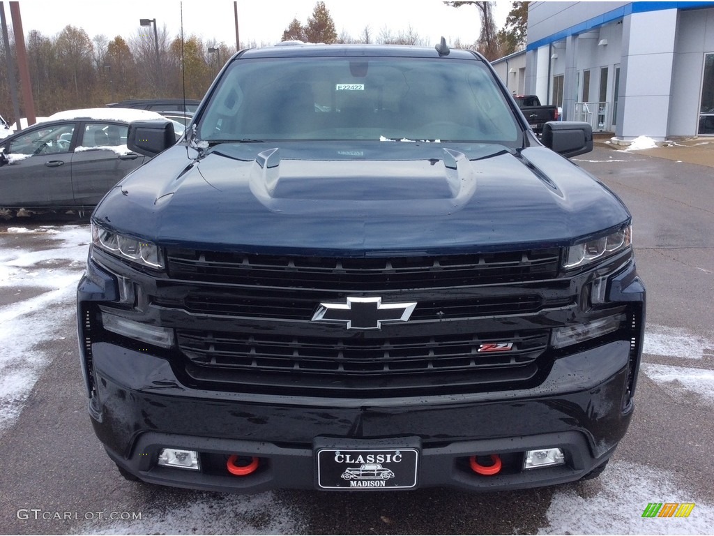 2019 Silverado 1500 Custom Z71 Trail Boss Double Cab 4WD - Northsky Blue Metallic / Jet Black photo #4