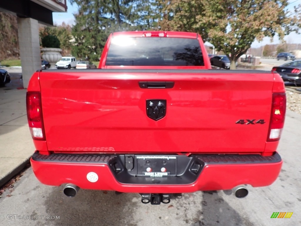 2019 1500 Classic Tradesman Quad Cab 4x4 - Flame Red / Black photo #8