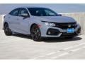 2020 Sonic Gray Pearl Honda Civic Sport Hatchback  photo #1