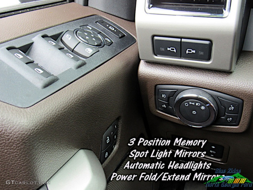 2019 F450 Super Duty King Ranch Crew Cab 4x4 - White Platinum Metallic Tri-Coat / King Ranch Java photo #26