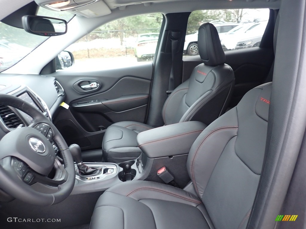 2020 Jeep Cherokee Trailhawk 4x4 Front Seat Photo #136080012