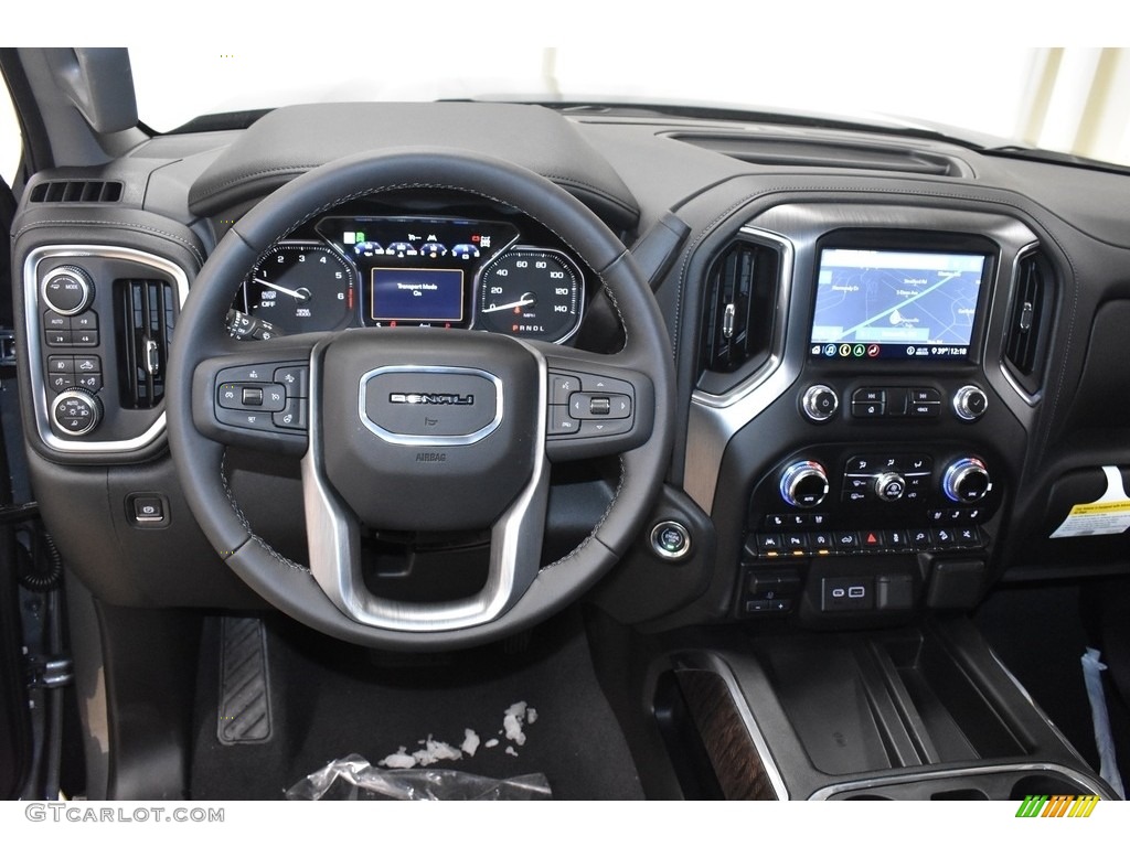 2020 GMC Sierra 1500 Denali Crew Cab 4WD Jet Black Dashboard Photo #136080150