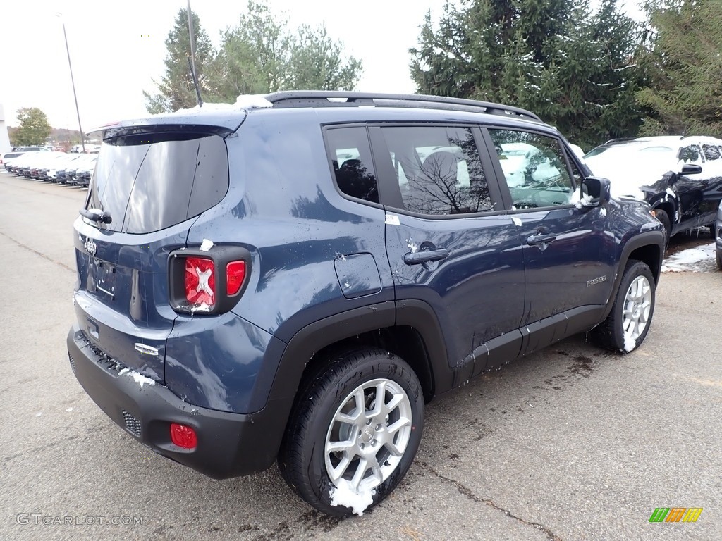 2020 Renegade Latitude 4x4 - Slate Blue Pearl / Black photo #5