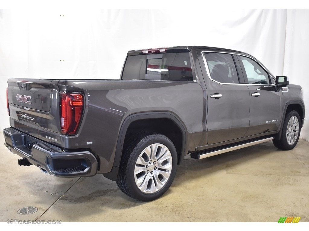 2020 Sierra 1500 Denali Crew Cab 4WD - Smokey Quartz Metallic / Dark Walnut/Dark Ash Gray photo #18