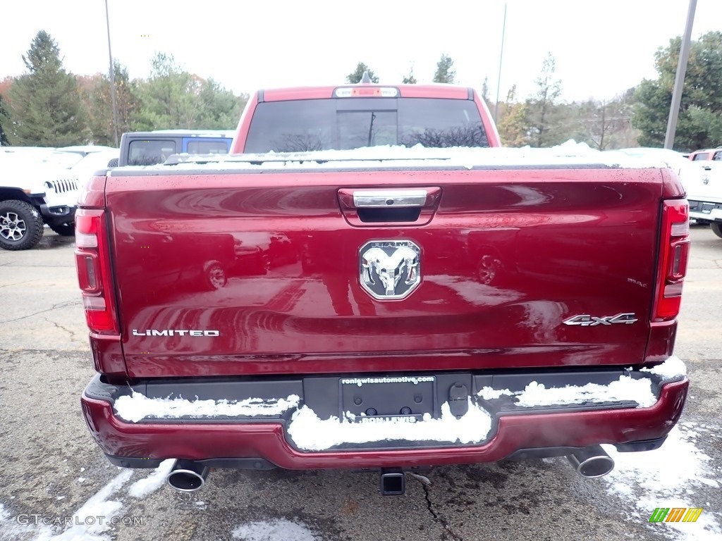 2019 1500 Limited Crew Cab 4x4 - Delmonico Red Pearl / Black photo #5