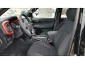 Black 2020 Toyota Tacoma TRD Sport Double Cab 4x4 Interior Color