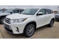 Blizzard Pearl White - Highlander XLE AWD Photo No. 1