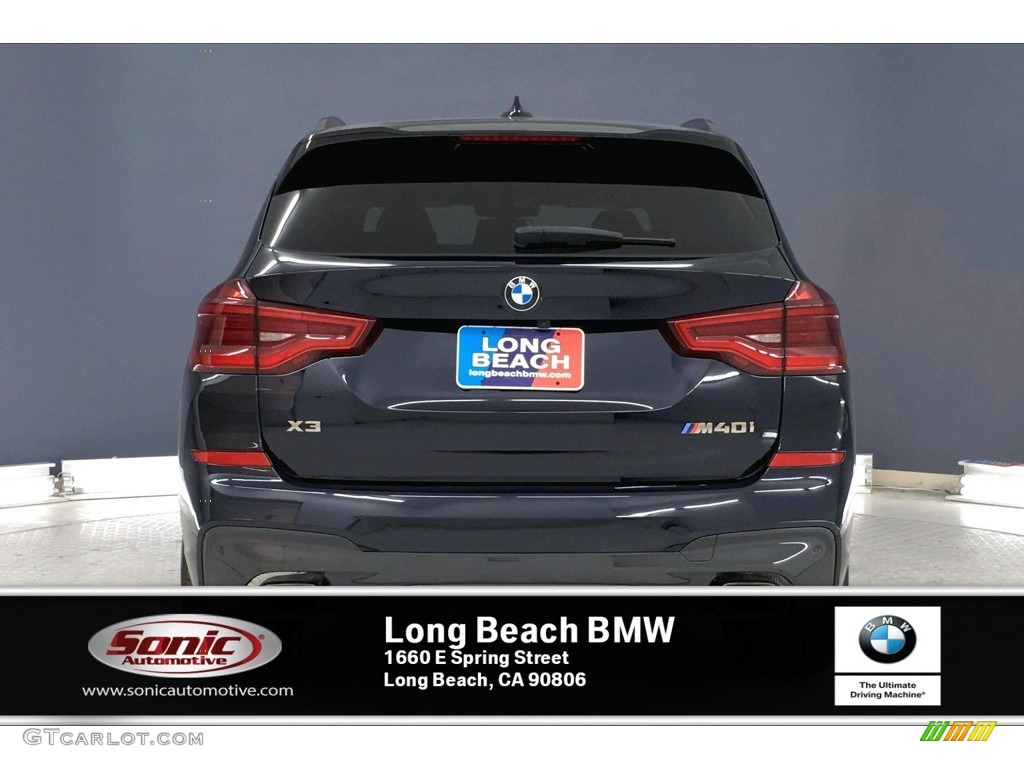 2020 X3 M40i - Carbon Black Metallic / Black photo #3