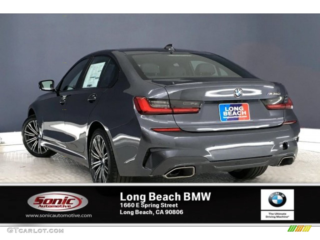 2020 3 Series M340i Sedan - Mineral Grey Metallic / Black photo #2
