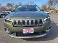 2020 Olive Green Pearl Jeep Cherokee Limited 4x4  photo #2