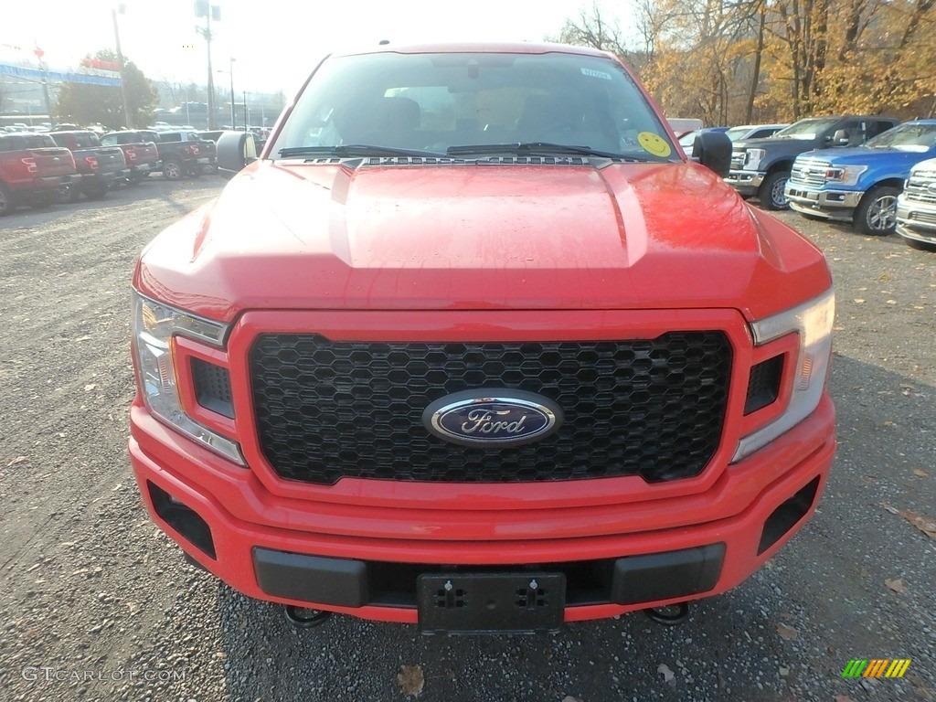 2019 F150 STX SuperCrew 4x4 - Race Red / Black photo #7