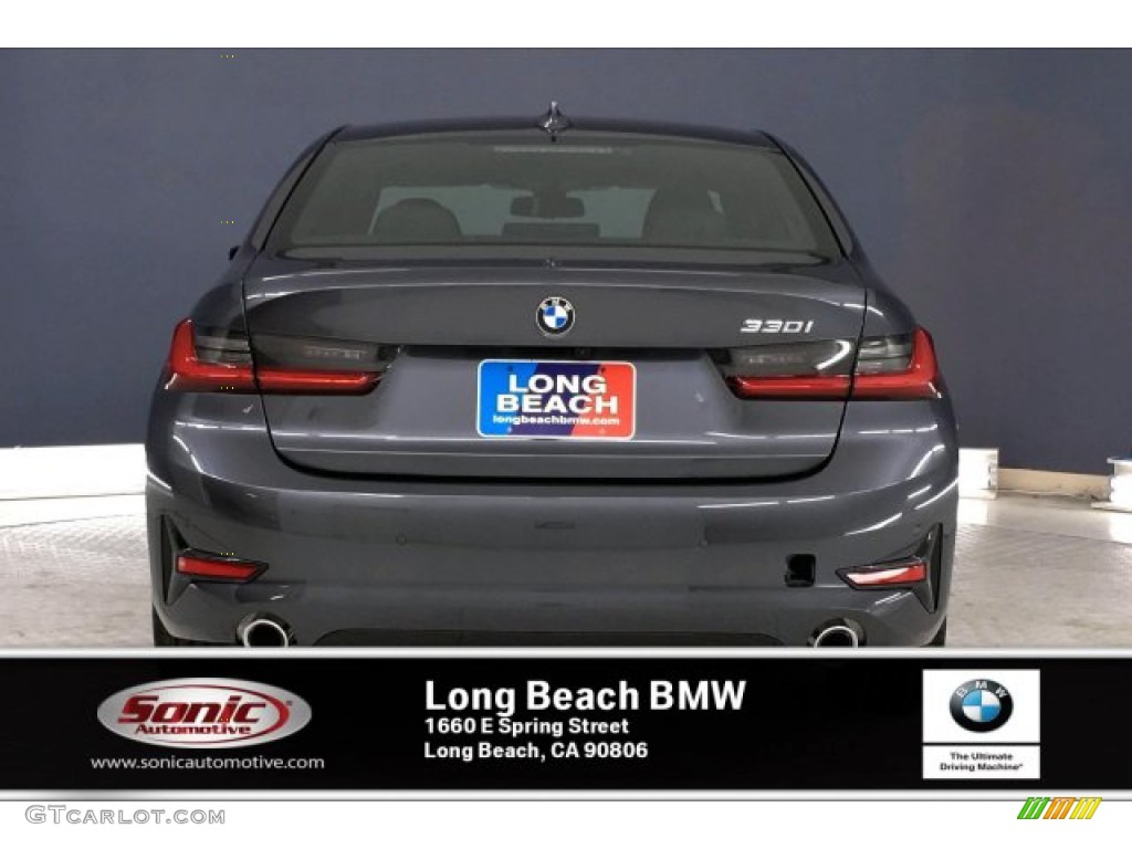 2020 3 Series 330i Sedan - Mineral Grey Metallic / Black photo #3