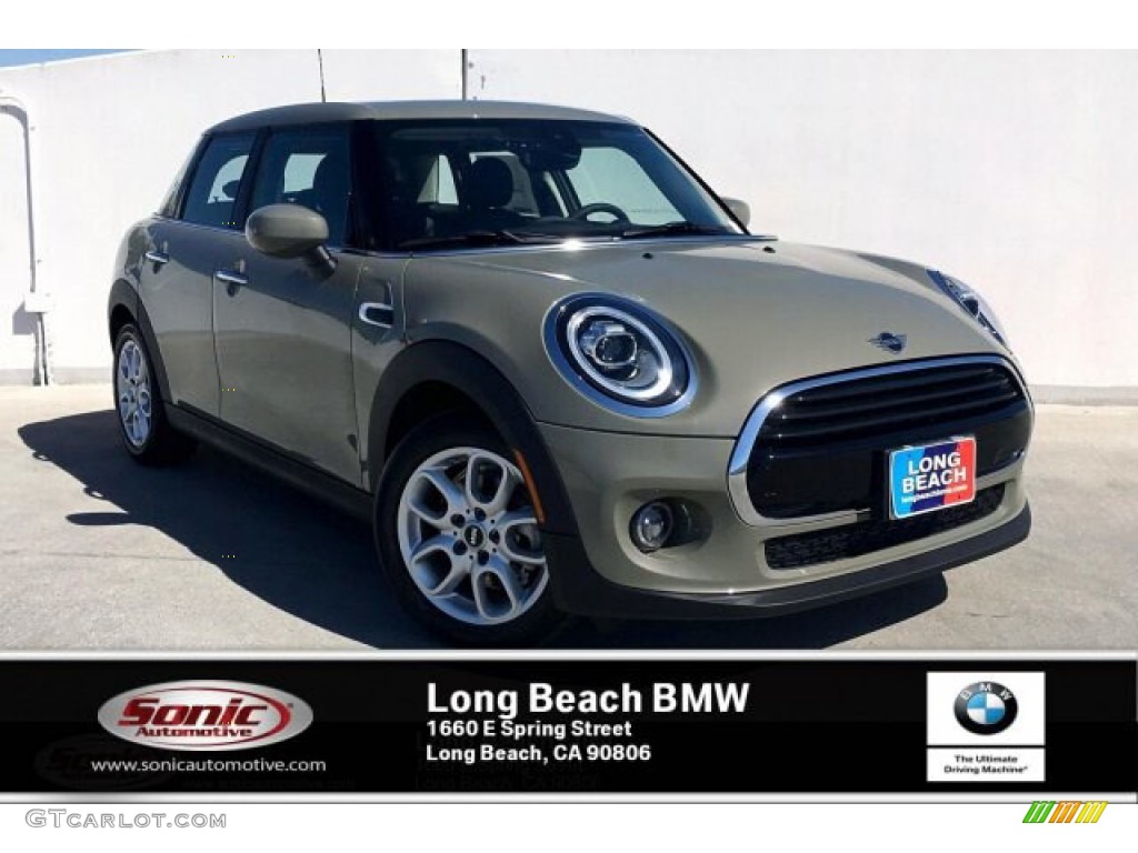 2020 Hardtop Cooper 4 Door - Emerald Gray Metallic / Carbon Black photo #1
