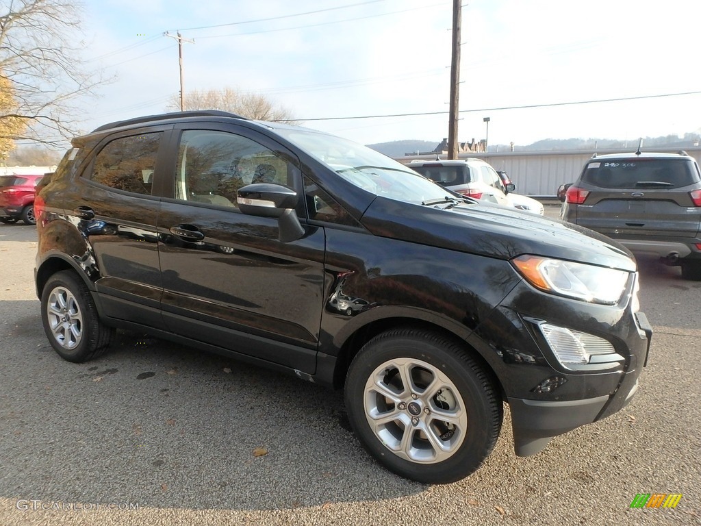 Shadow Black 2020 Ford EcoSport SE Exterior Photo #136088276