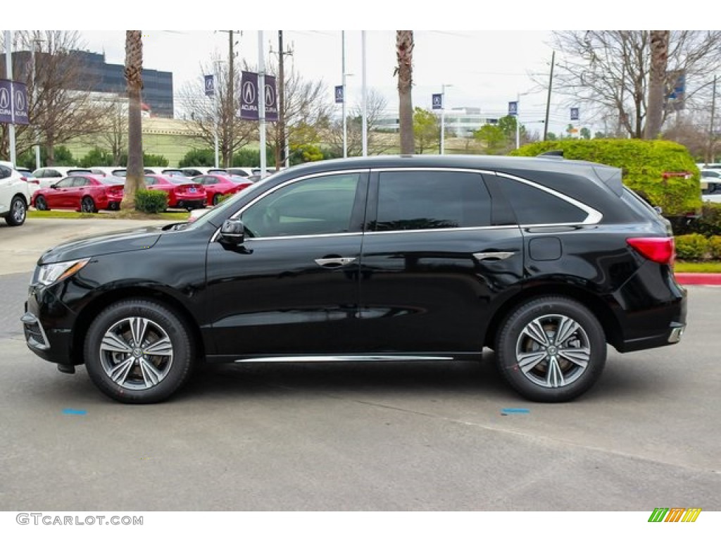 Majestic Black Pearl 2020 Acura MDX AWD Exterior Photo #136088408