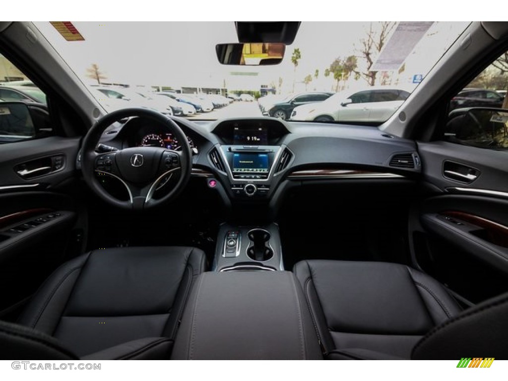 2020 Acura MDX AWD Ebony Dashboard Photo #136088504