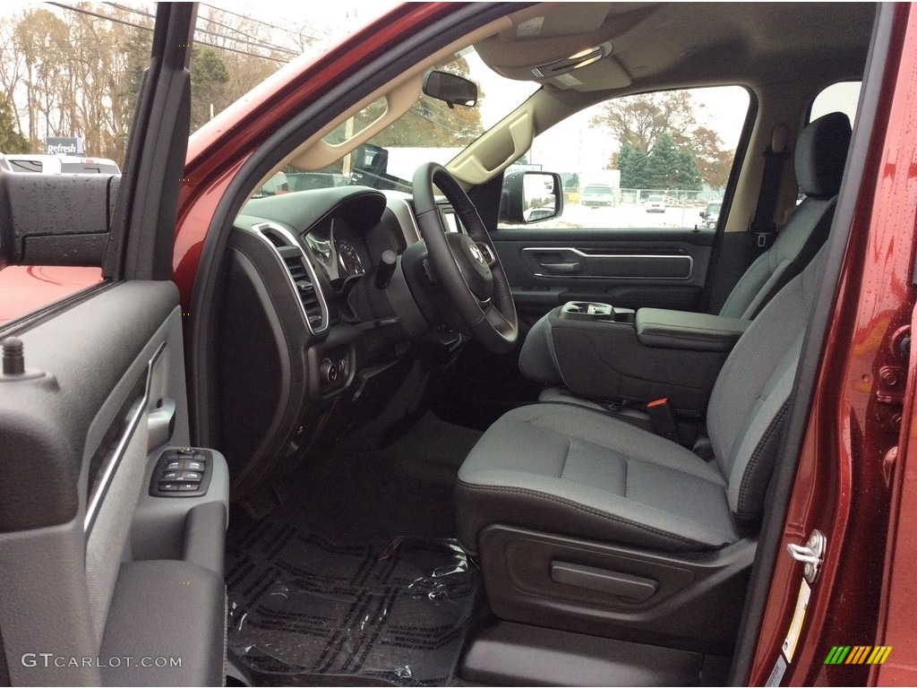 2020 1500 Big Horn Quad Cab 4x4 - Delmonico Red Pearl / Black/Diesel Gray photo #11